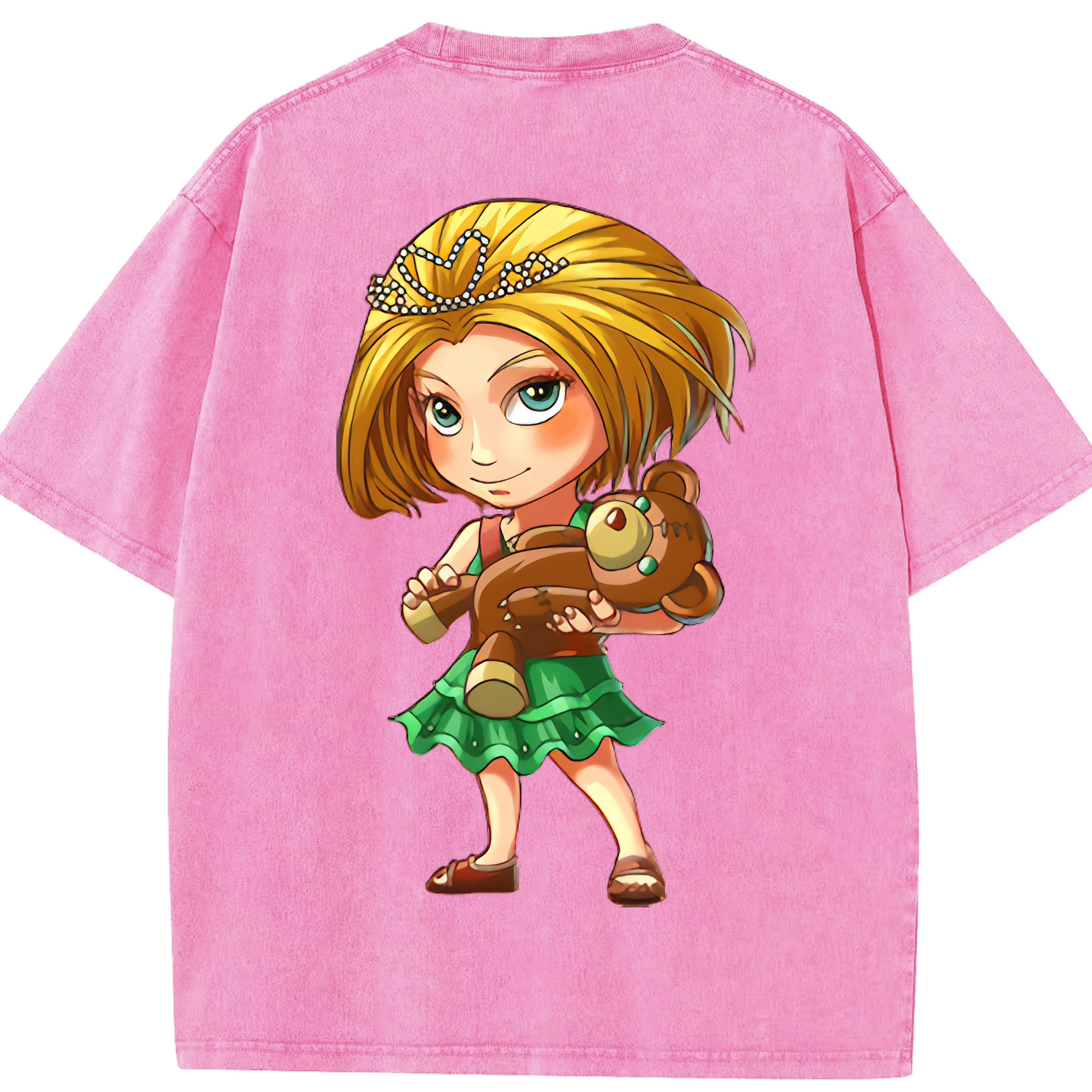 リーグ・オブ・レジェンド League of Legends LOL 綿100% ヴィンテージ風 半袖Tシャツ（背面プリント）
